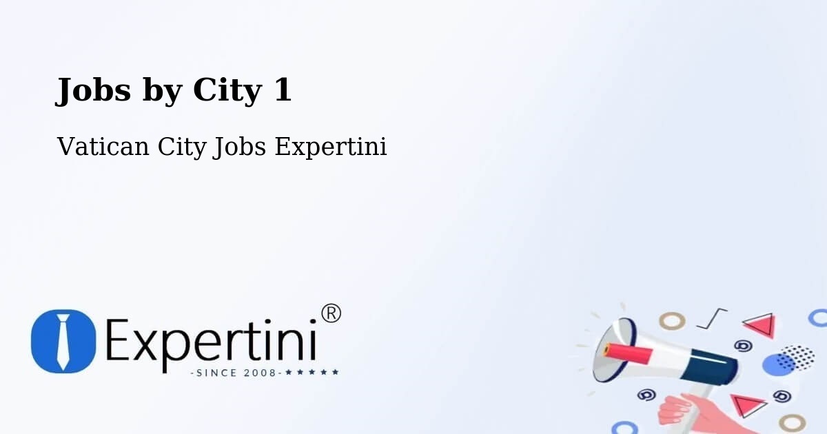 City Jobs in Vatican City - Expertini